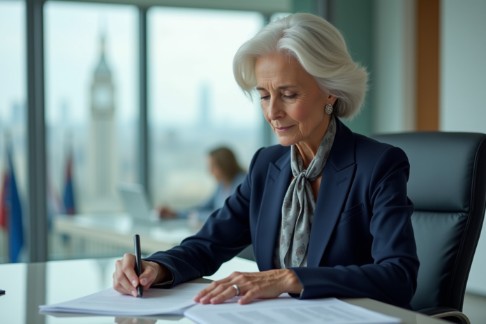 christine-lagarde-office-finance Christine Lagarde dans son bureau à l IMF en réunion