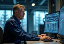 Operateur reseau energie controleur en salle de supervision